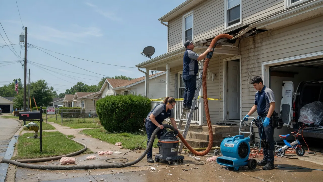 Water Damage Restoration in Flagtown, NJ near me